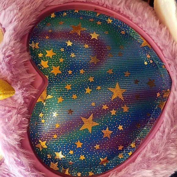 OWLYCORN Purple Plush Toy with Blue Accents - Picture 3 of 8